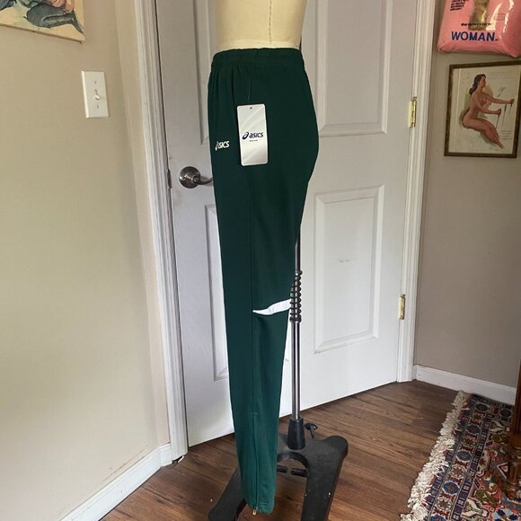 ASICS Green "Cali" Jogger Athletic trainers Running Pants *X-SMALL* NWT - Picture 4 of 6